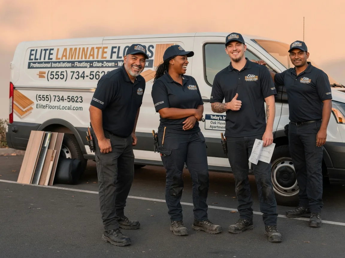 Laminate flooring installation company in Hudson, SD
